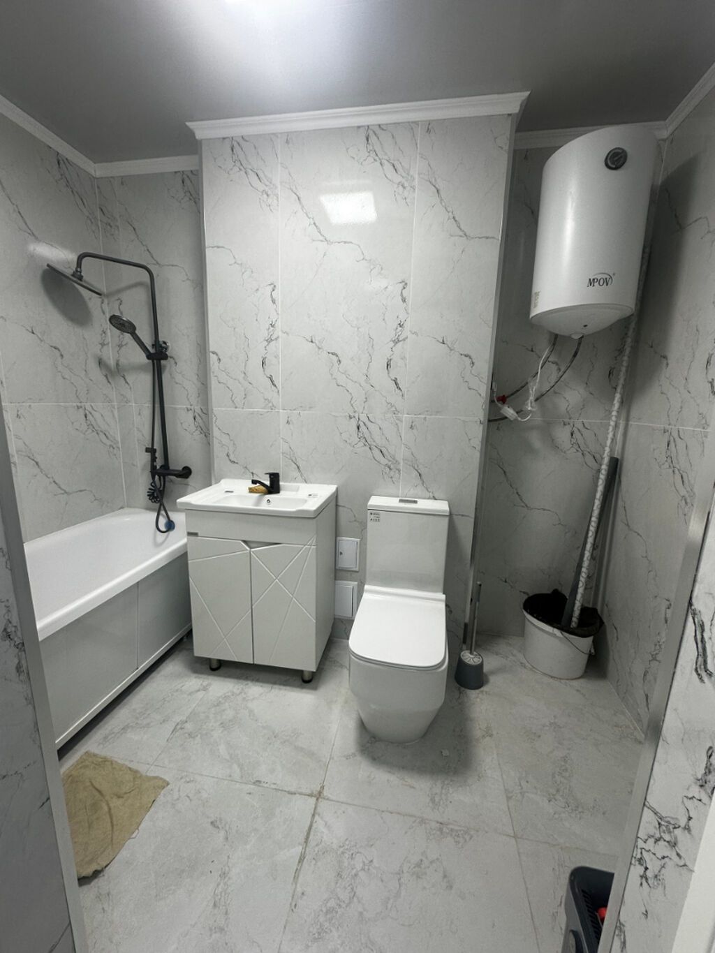 1 комната, 39 м², Кок-Жар мкр Элитка, 3 этаж, Евроремонт: фото 4