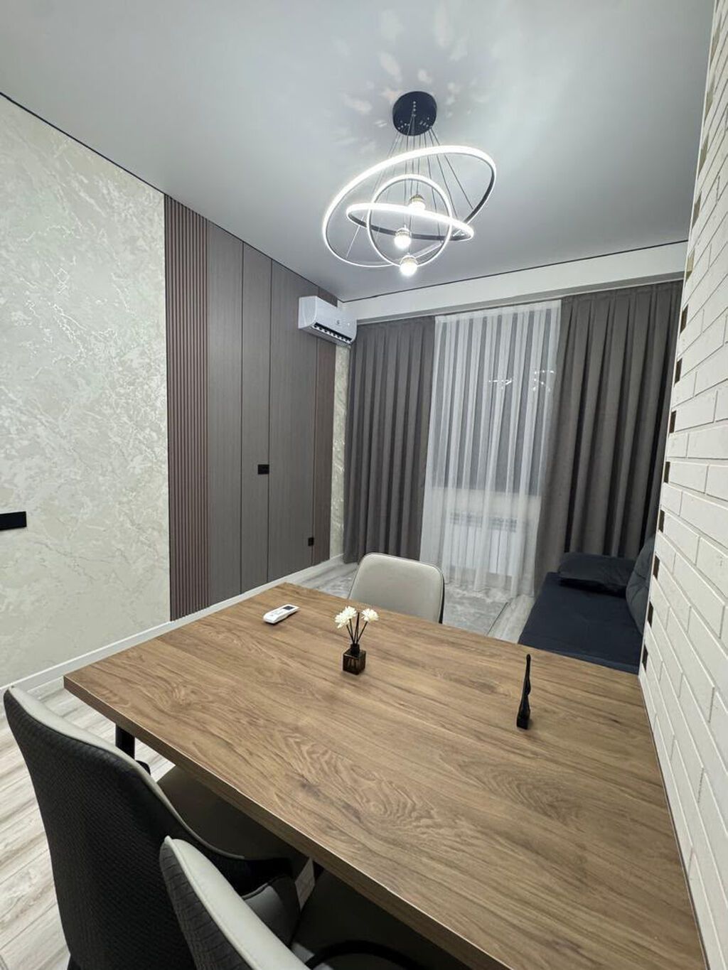 Студия, 42 м², Тунгуч мкр Элитка, 9 этаж, Дизайнерский ремонт: фото 2