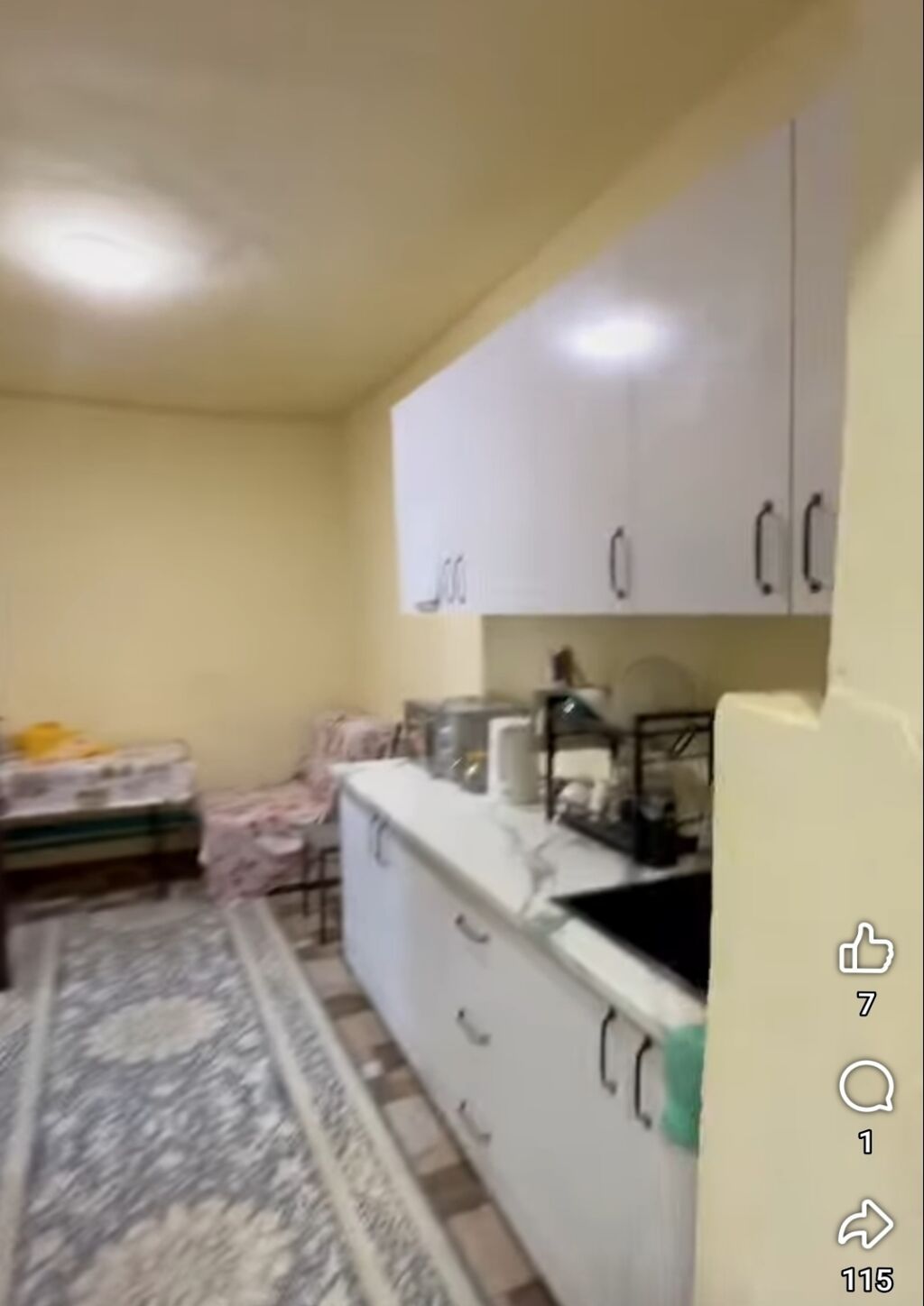 87 м², 3 комнаты, Ак-Эмир рынок, Семейным: фото 4