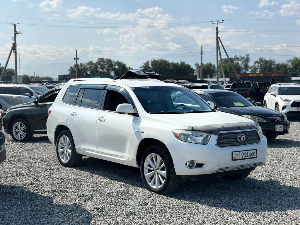 Toyota Highlander: 2008 г., 3.3 л, Автомат, Гибрид, Кроссовер: фото 2