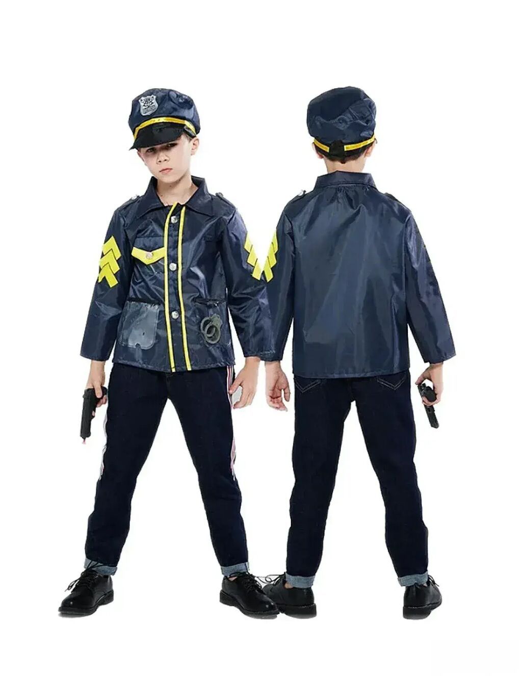Kostimi za maskenbal: Kostim policajca sa dodacima 👮‍♂️🚓 Spreman za akciju! Ovaj kostim