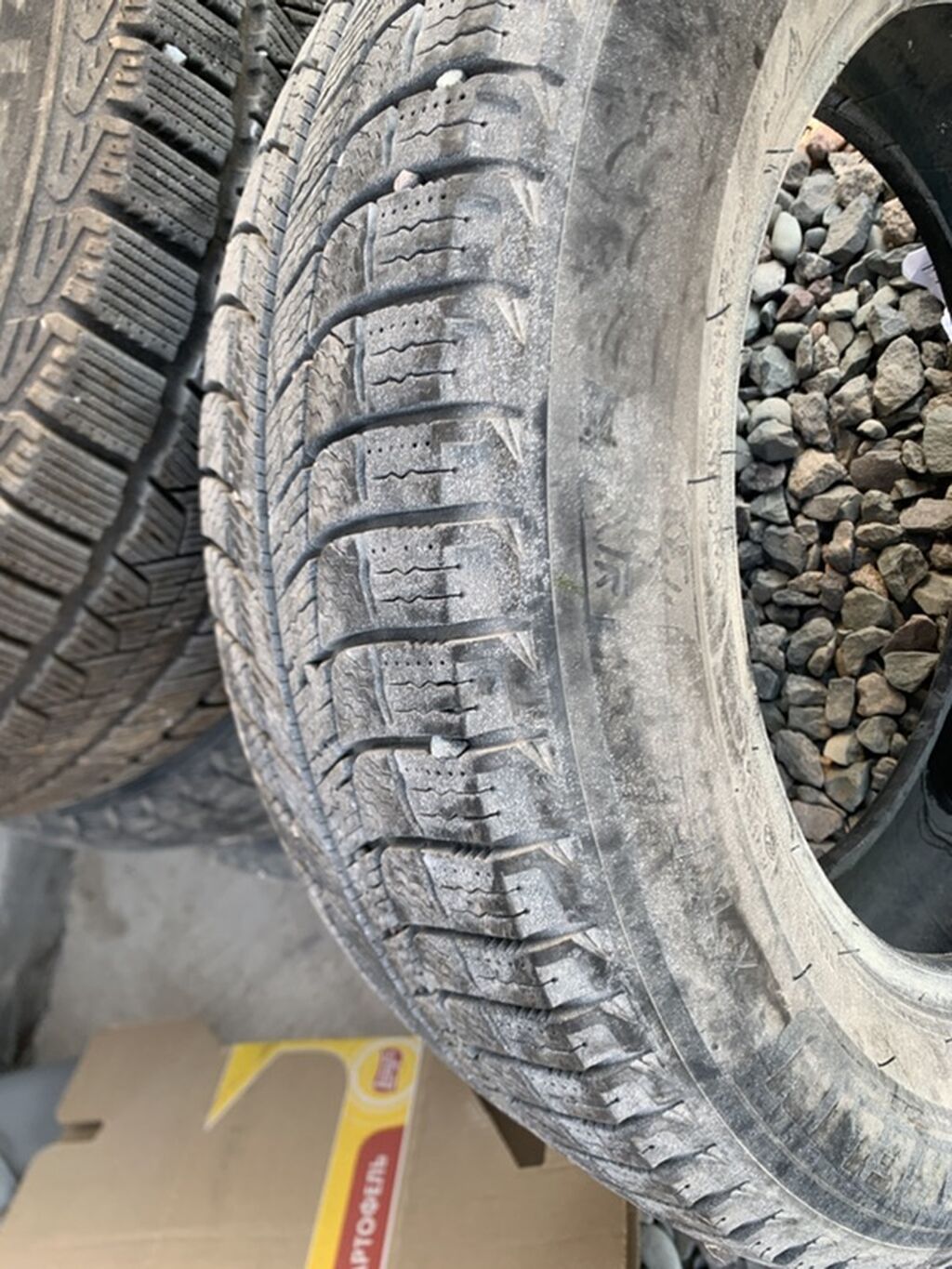 Шины 215 / 60 / R 16, Зима, Б/у, Комплект, Легковые, Michelin: фото 6