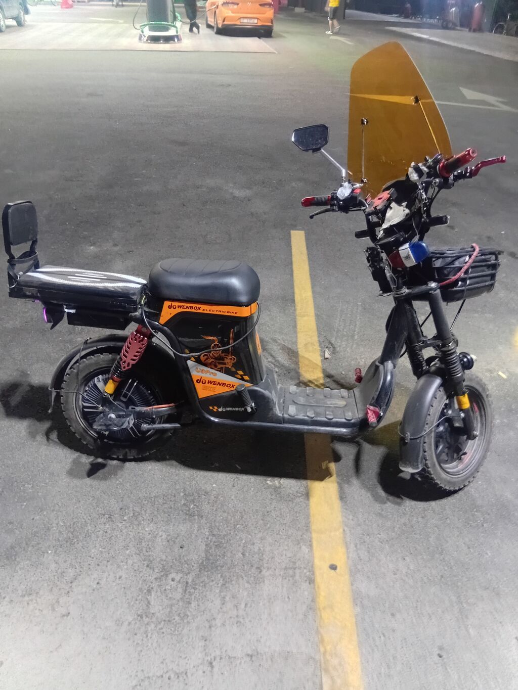 Электрический скутер Wenbox u3pro (электровеломопед) Без акб!: фото 2