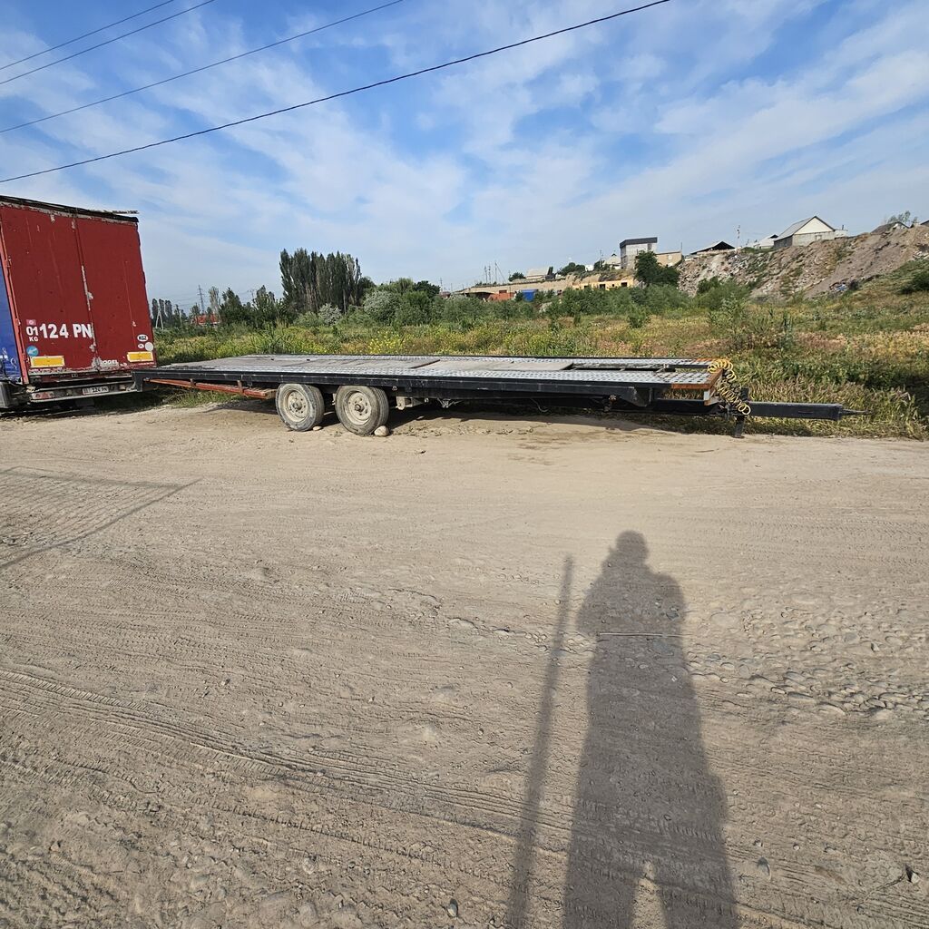 Прицеп, Special trailer, Сar carrier trailer, 6 т, Б/у: фото 4