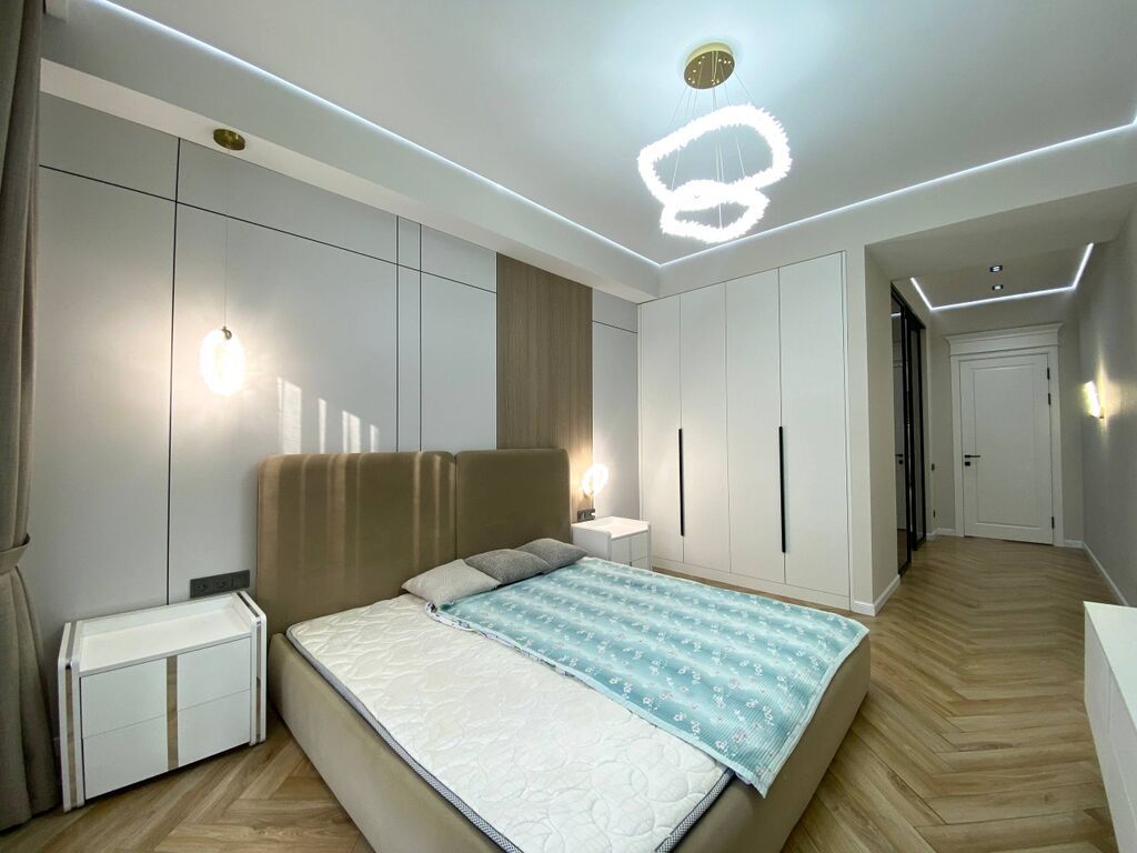 2 комнаты, Ала-Арча ТРЦ Без животных, от 1 года, С мебелью полностью: фото 3