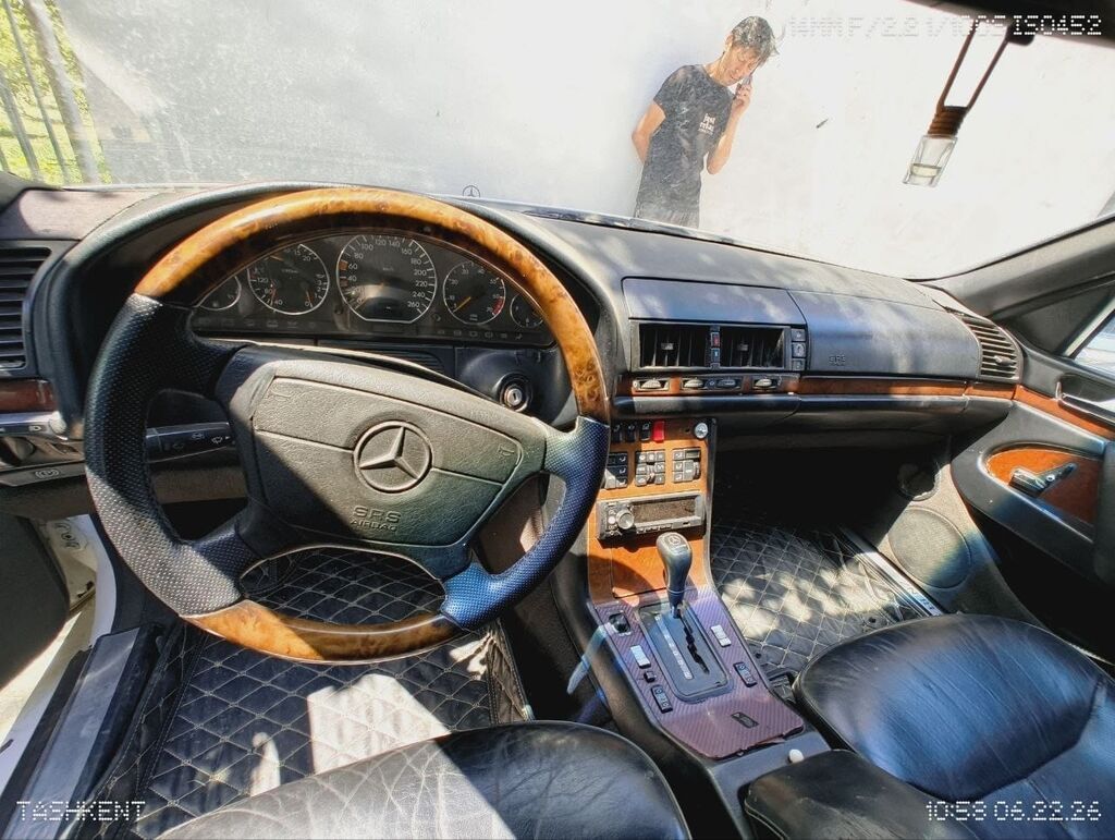 Mercedes-Benz S-Class: 1993 г., 2.8 л, Автомат, Бензин, Седан: фото 6