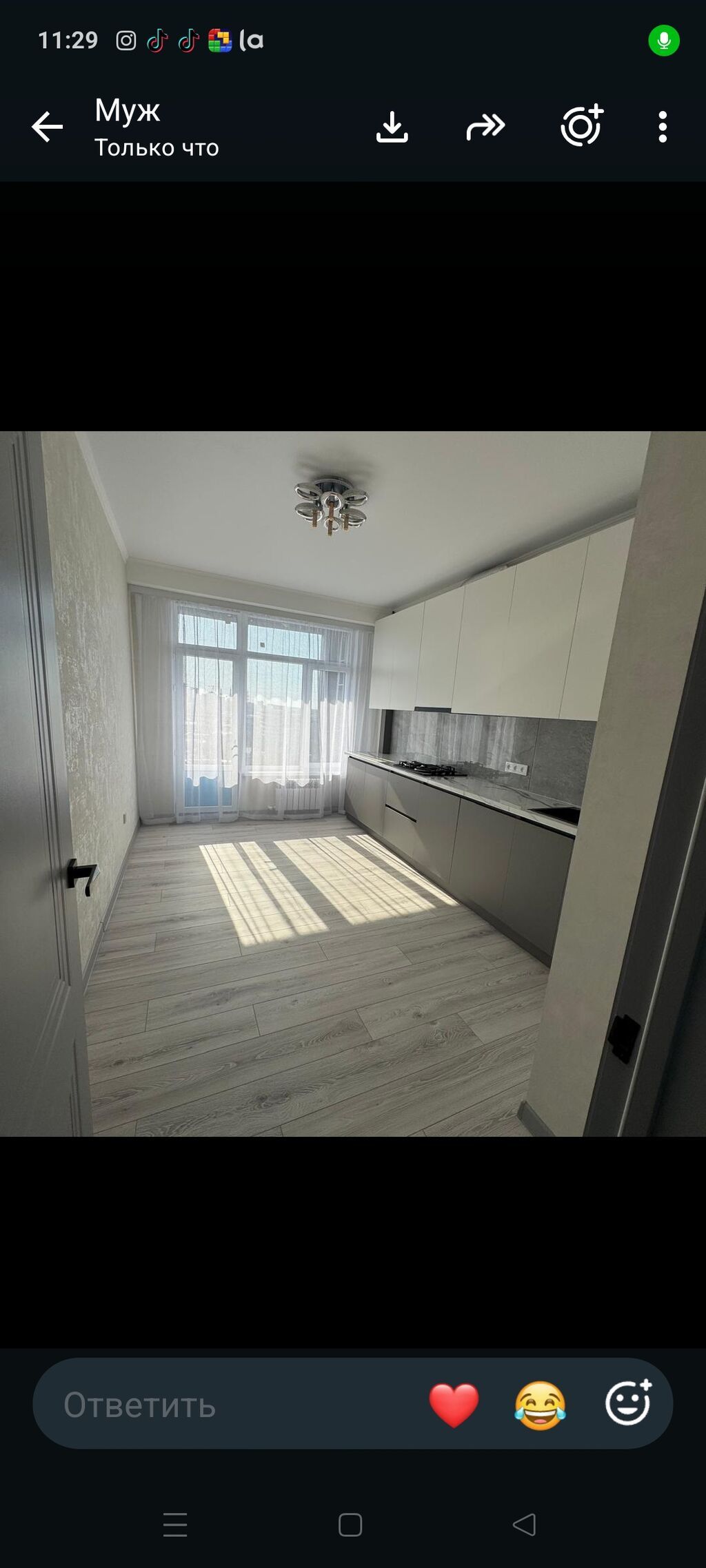 1 комната, 49 м², Аламединский рынок / базар Элитка, 10 этаж, Дизайнерский ремонт: фото 4