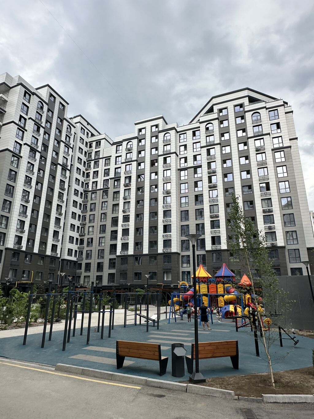 2 комнаты, 60 м², Асанбай мкр Элитка, 7 этаж, ПСО (под самоотделку): фото 1