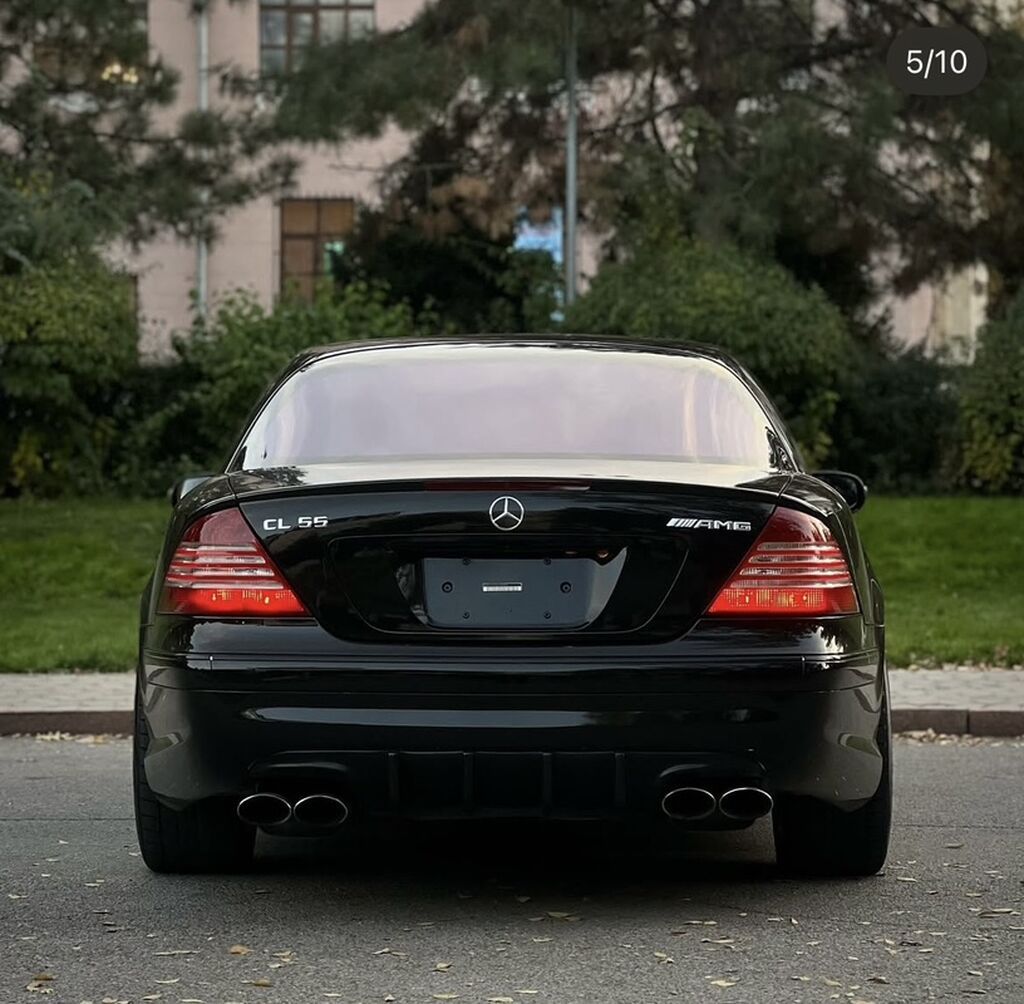 Mercedes-Benz CL- Class AMG: 2003 г., 5.4 л, Автомат, Бензин, Купе: фото 4