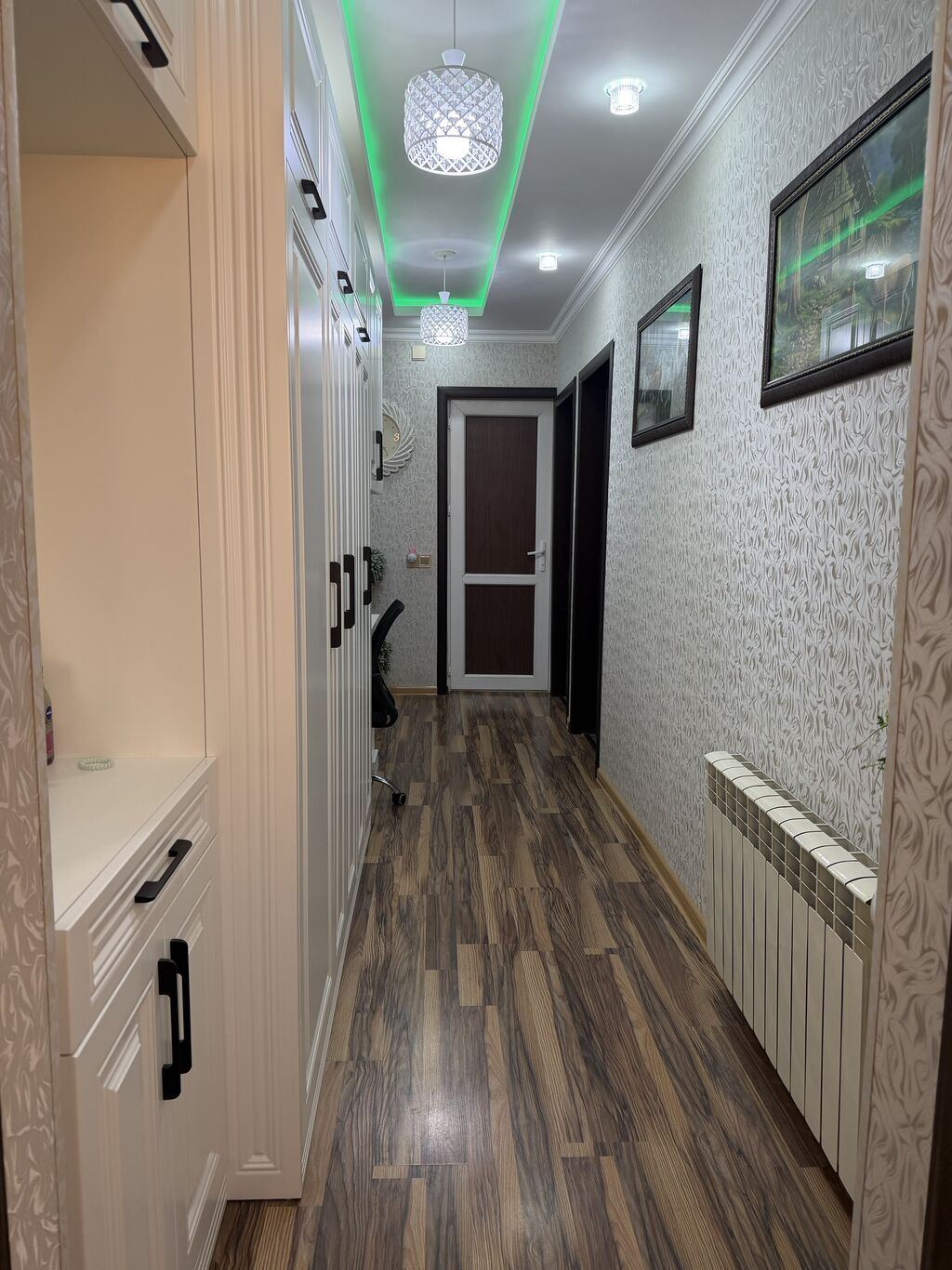 3 otaqlı, 110 kv. m, Kredit yoxdur, Orta təmir