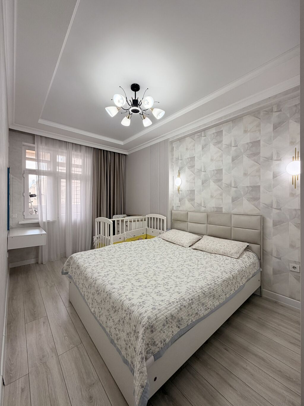 2 комнаты, 60 м², Госрегистр Элитка, 12 этаж, Евроремонт: фото 4