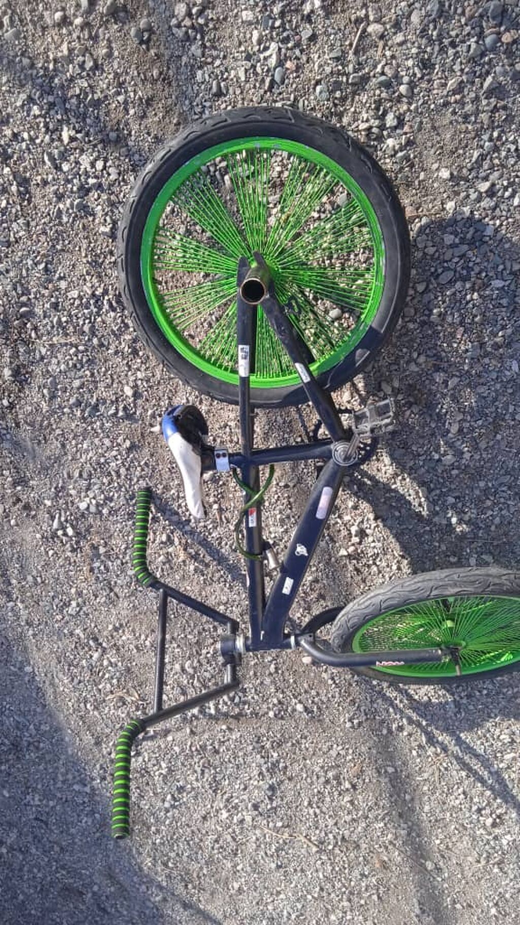 BMX велосипед для трюков - Прочная стальная рама классической: фото 4