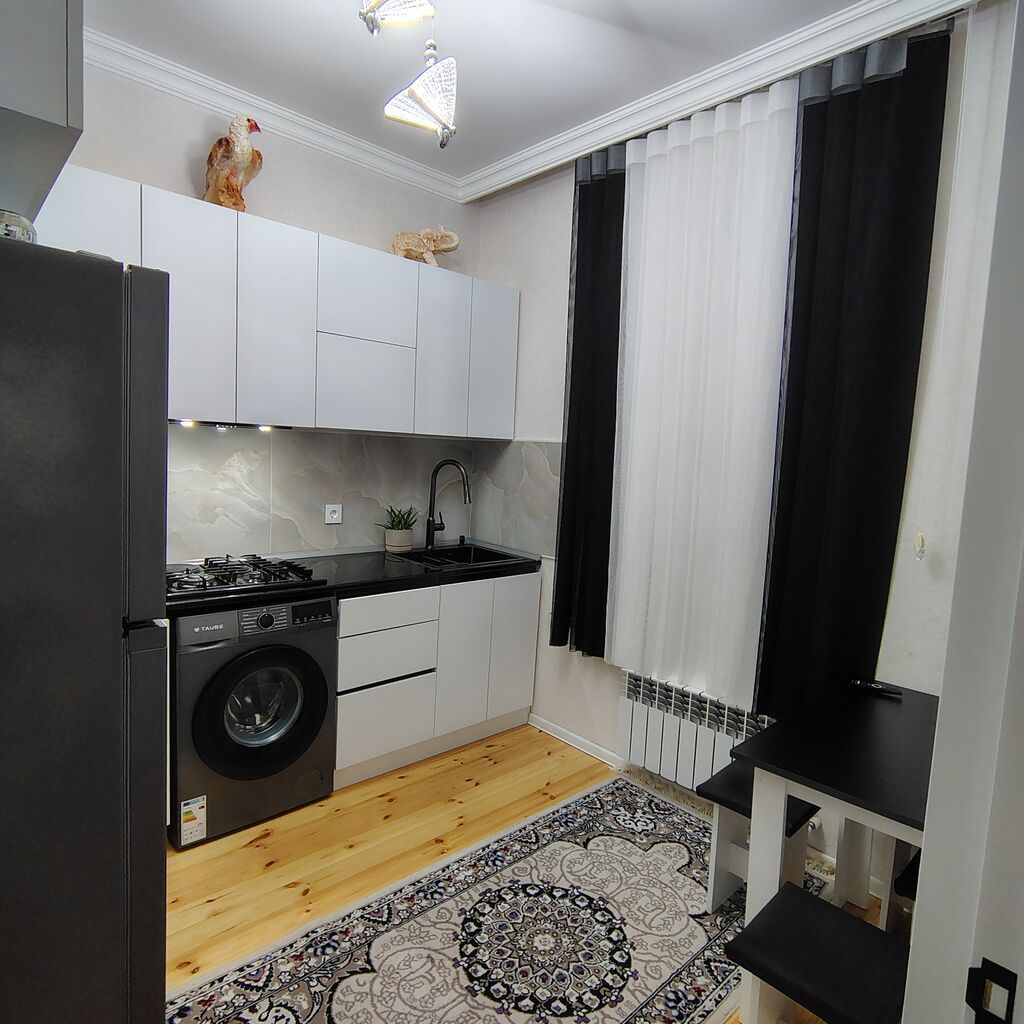 3 otaqlı, 63 kv. m, Kredit yoxdur, Yeni təmirli