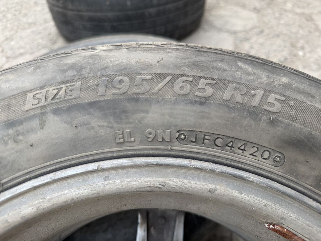 Колеса в сборе 195 / 65 / R 15, Лето, Б/у, Комплект, Легковые, Литые, отверстий - 5 — фото 8