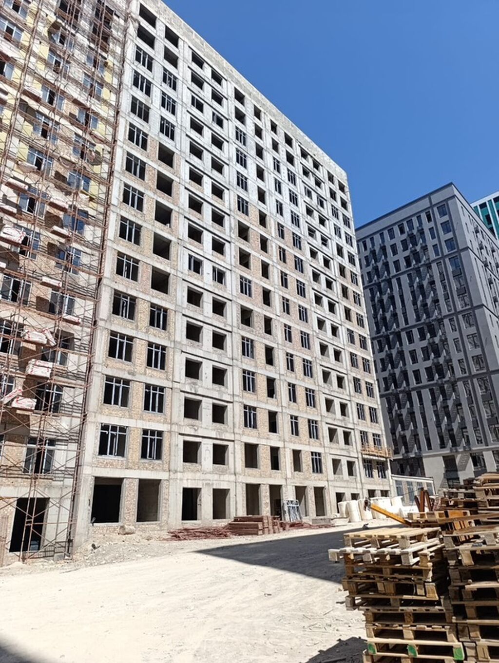 3 комнаты, 99 м², Асанбай мкр Элитка, 7 этаж, ПСО (под самоотделку): фото 2