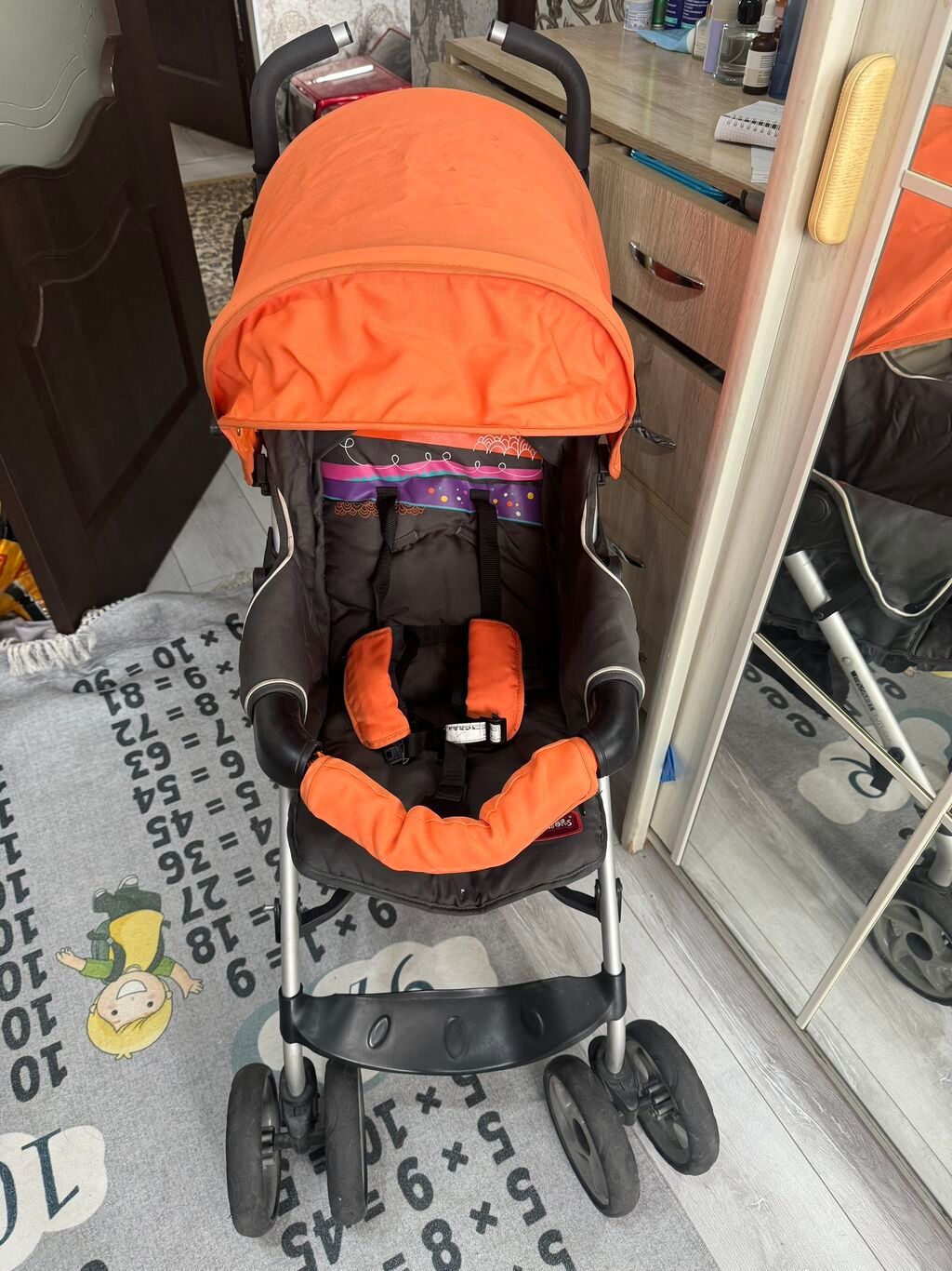 Продается детская коляска до от 0-6лет (до 25кг) Прочная и удобная: фото 2