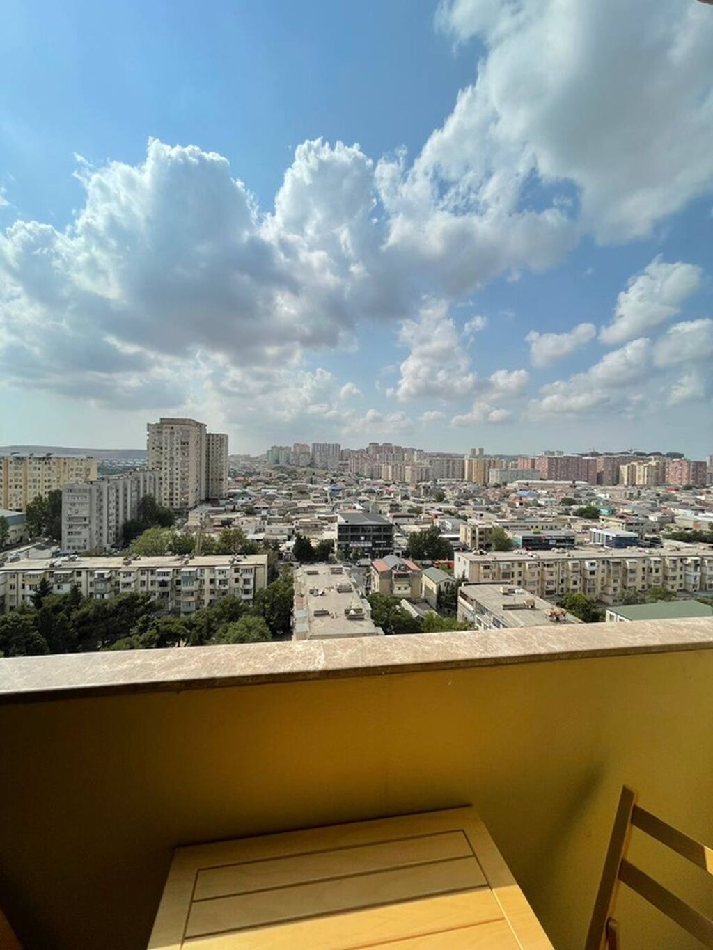 Yasamal, 3 otaqlı, Yeni tikili, m. İnşaatçılar, 93 kv. m