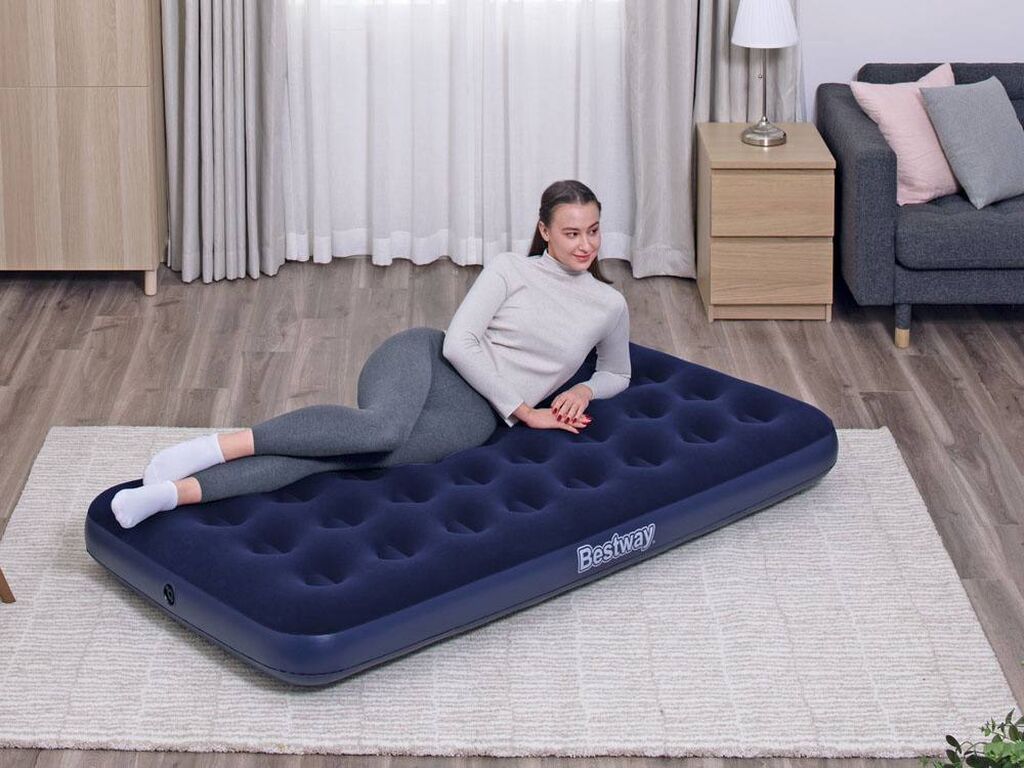 Надувной матрас, Новый, Односпальный, Bestway, Самовывоз, Бесплатная доставка, Платная доставка, длина - 185 см: фото 2