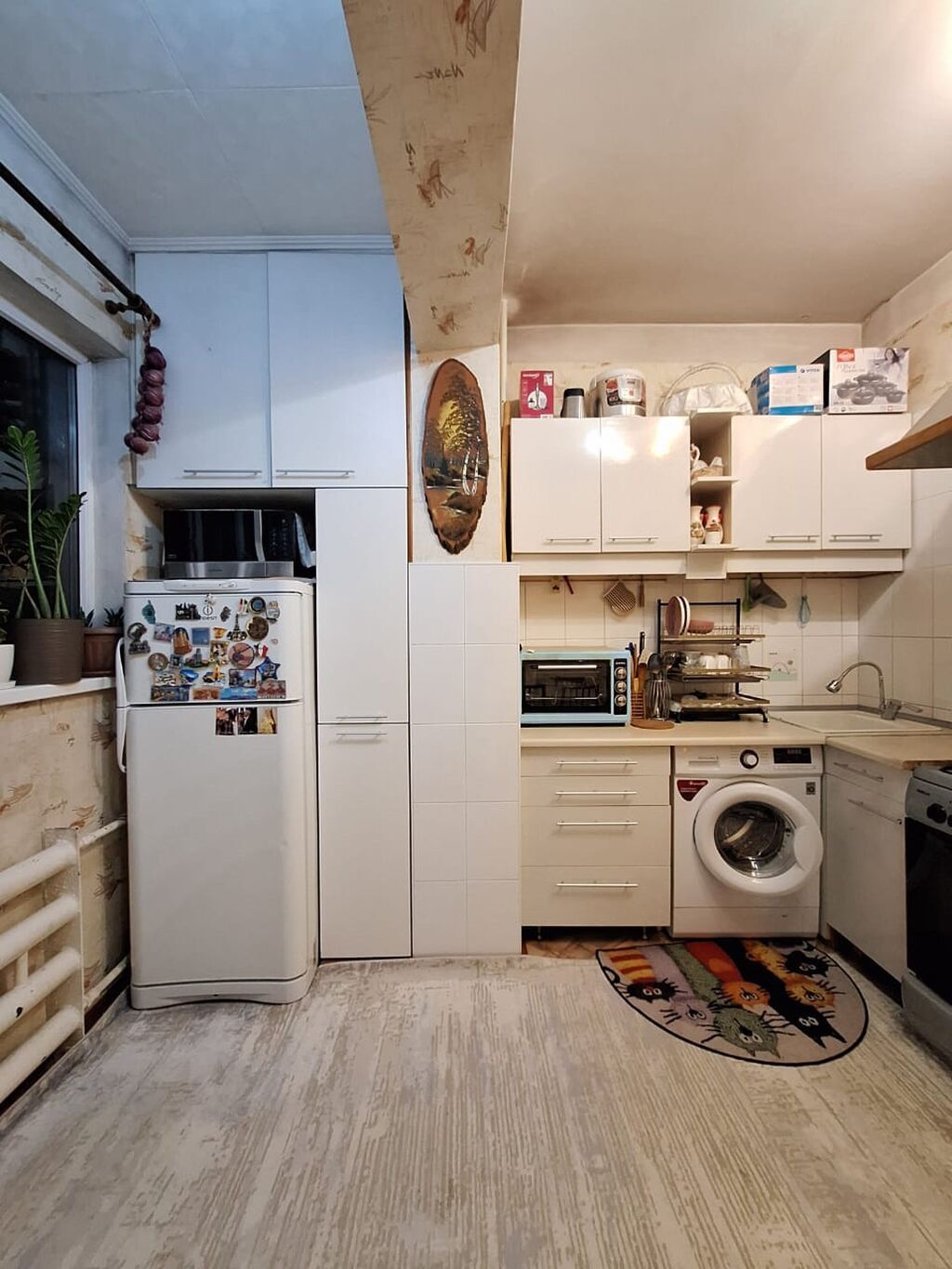 1 комната, 38 м², Учкун мкр 106 серия улучшенная, 2 этаж, Косметический ремонт: фото 4