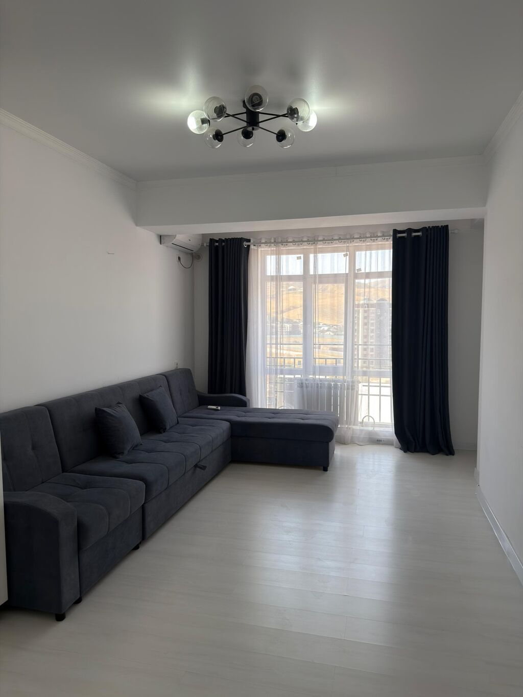 1 комната, 45 м², Асанбай мкр 9 этаж, Евроремонт: фото 3