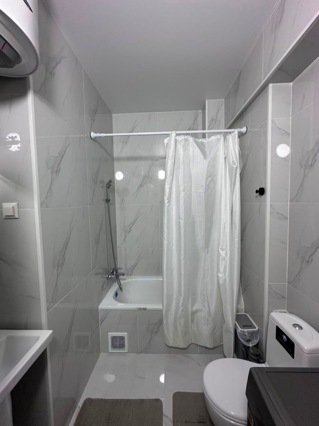 1 комната, 43 м², Аламедин-1 мкр Элитка, 9 этаж, Евроремонт: фото 7