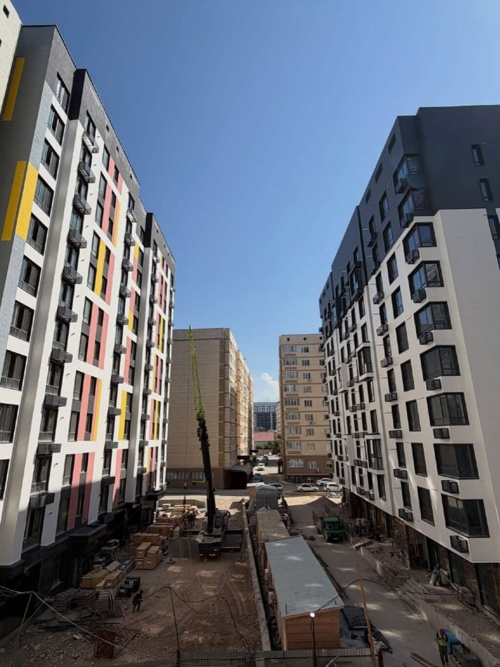 2 комнаты, 76 м², Кок-Жар ж/м Элитка, 8 этаж, ПСО (под самоотделку): фото 2