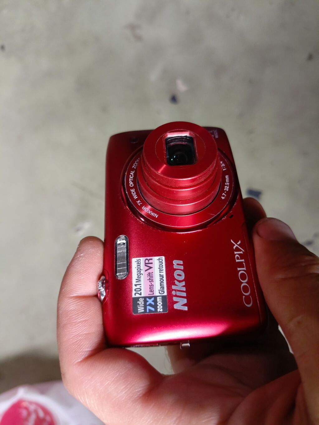 Компактная цифровая камера Nikon COOLPIX (красный цвет) — фото 8