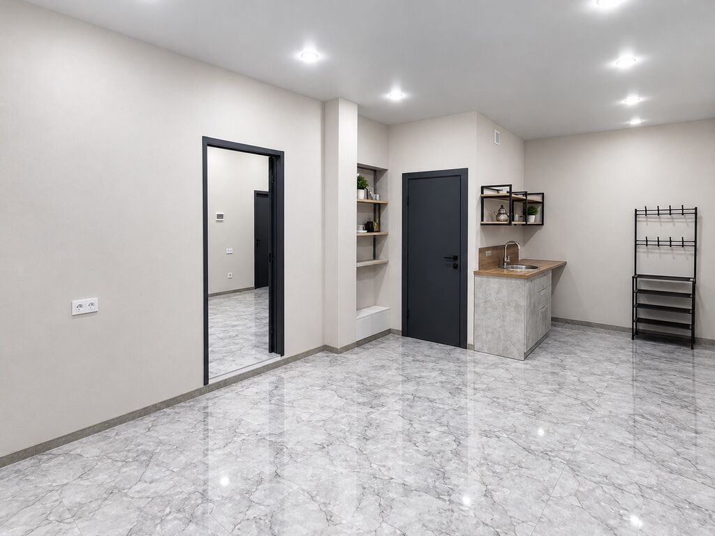 Продажа офисов 50 м², С ремонтом, Многоэтажное здание, Цокольный этаж этаж