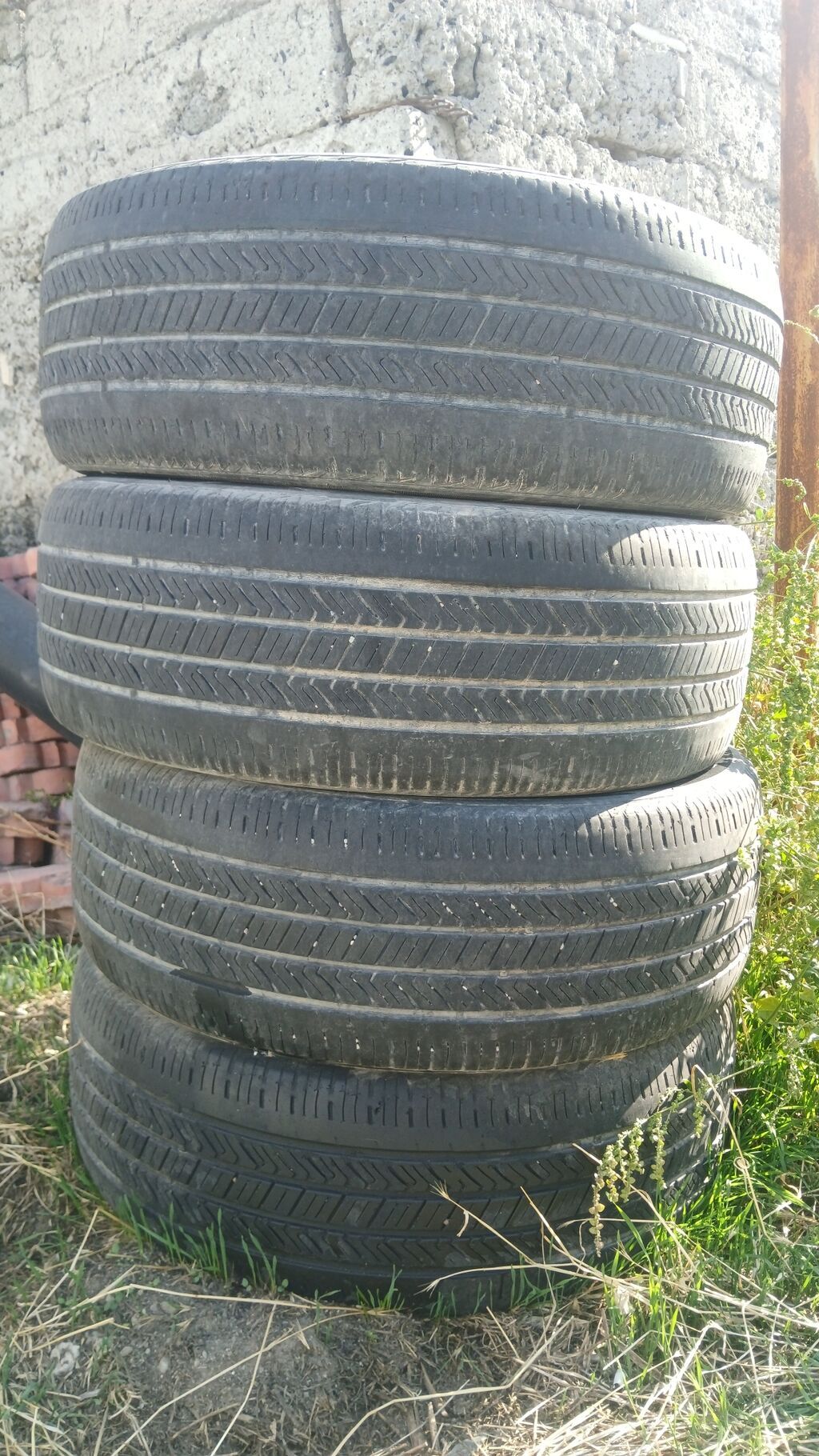 Шины 215 / 55 / R 17, Б/у, Комплект, Легковые, Корея, Hankook: фото 2