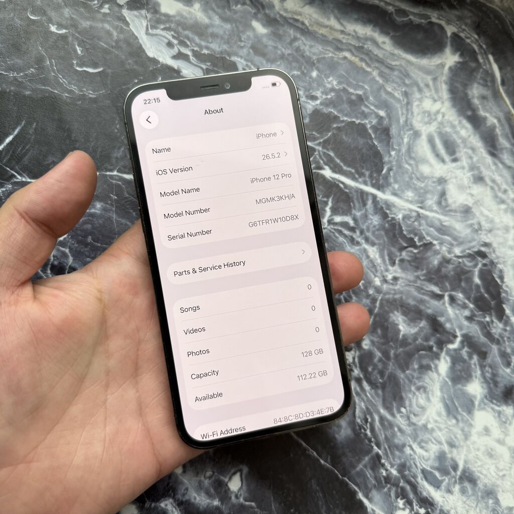 IPhone 12 Pro, Б/у, 128 ГБ, Графит, 94 %: фото 8