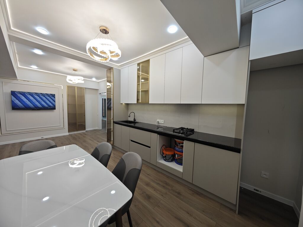 3 комнаты, 75 м², Тунгуч мкр Элитка, 10 этаж, Дизайнерский ремонт: фото 4