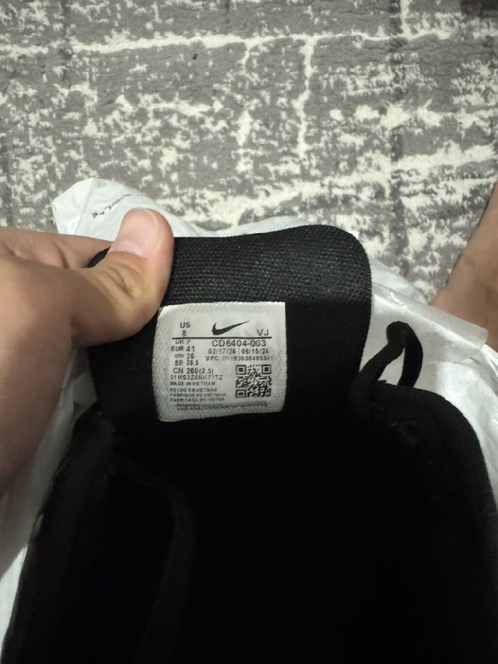 Кроссовки Nike P-6000 - Модель: Nike P-6000 (код модели на ярлыке CD): фото 3
