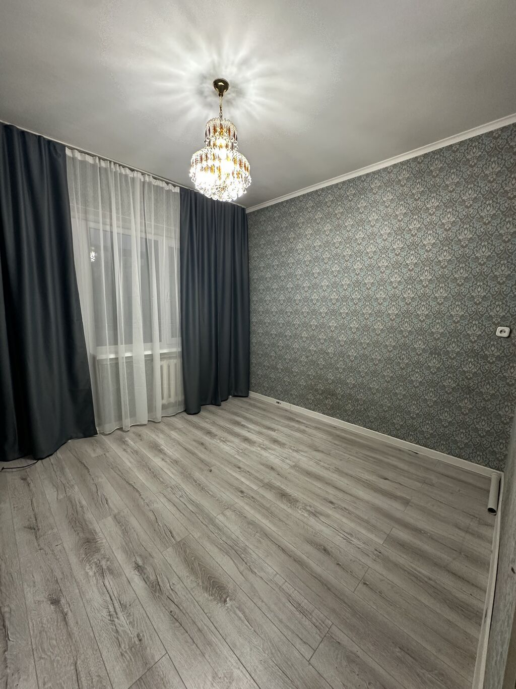 2 комнаты, 48 м², Аламедин-1 мкр 105 серия, 4 этаж, Косметический ремонт: фото 3