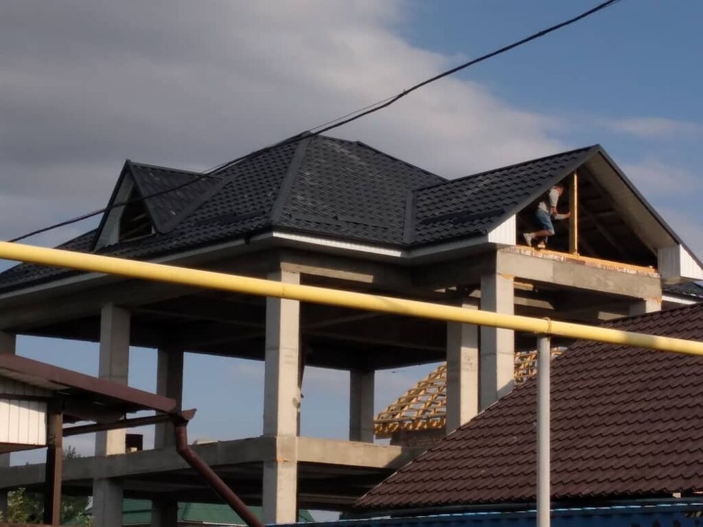 Крыша турун жабабыз 100/ гепилдик: Договорная ᐈ Кровля крыши | Бишкек ...