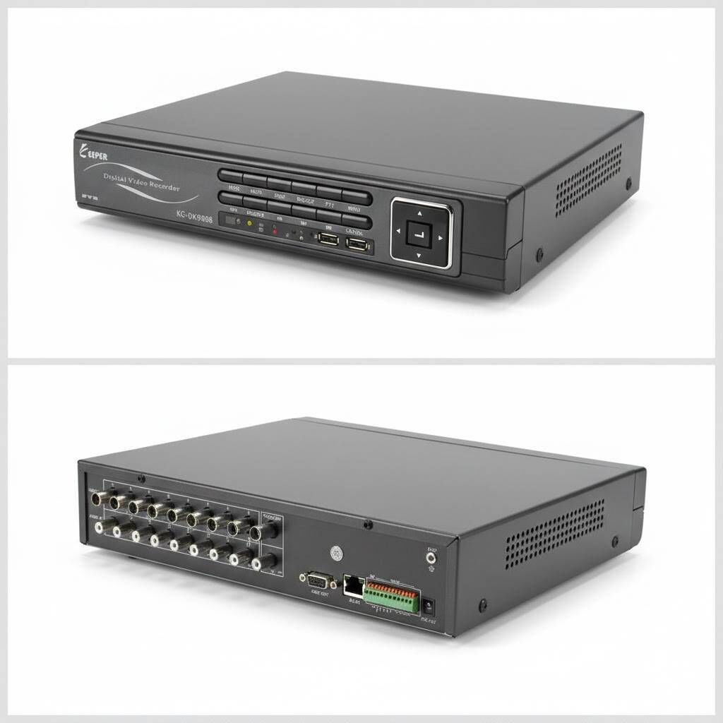 Видеорегистратор DVR 8 порт для аналоговых камер видеонаблюдения DVR: фото 1