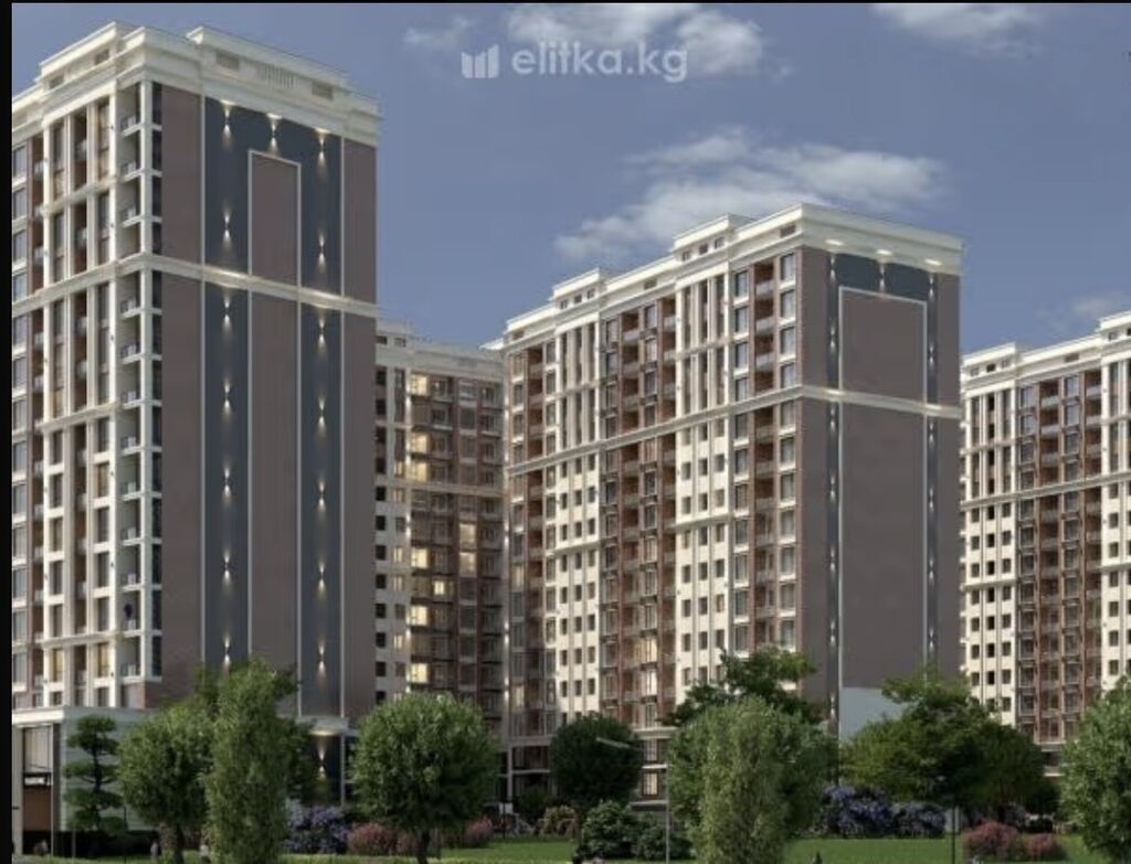 2 комнаты, 60 м², Улан мкр Элитка, 6 этаж, ПСО (под самоотделку): фото 3