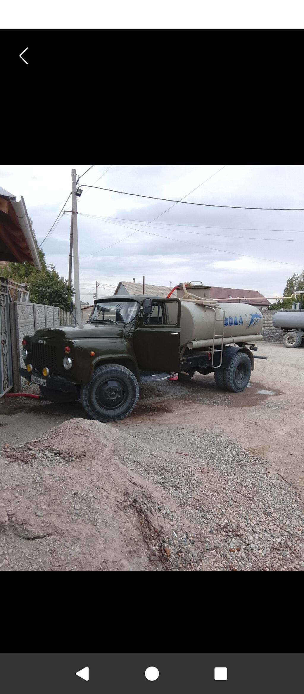 Услуга: доставка вода по Бишкеку - Автоцистерна с надписью «ВОДА: фото 2