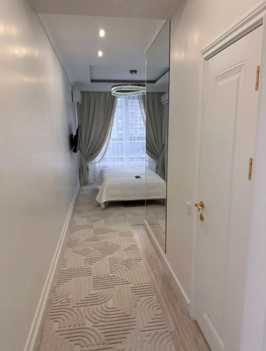 3 комнаты, 104 м², Асанбай мкр 3 этаж, Дизайнерский ремонт: фото 7
