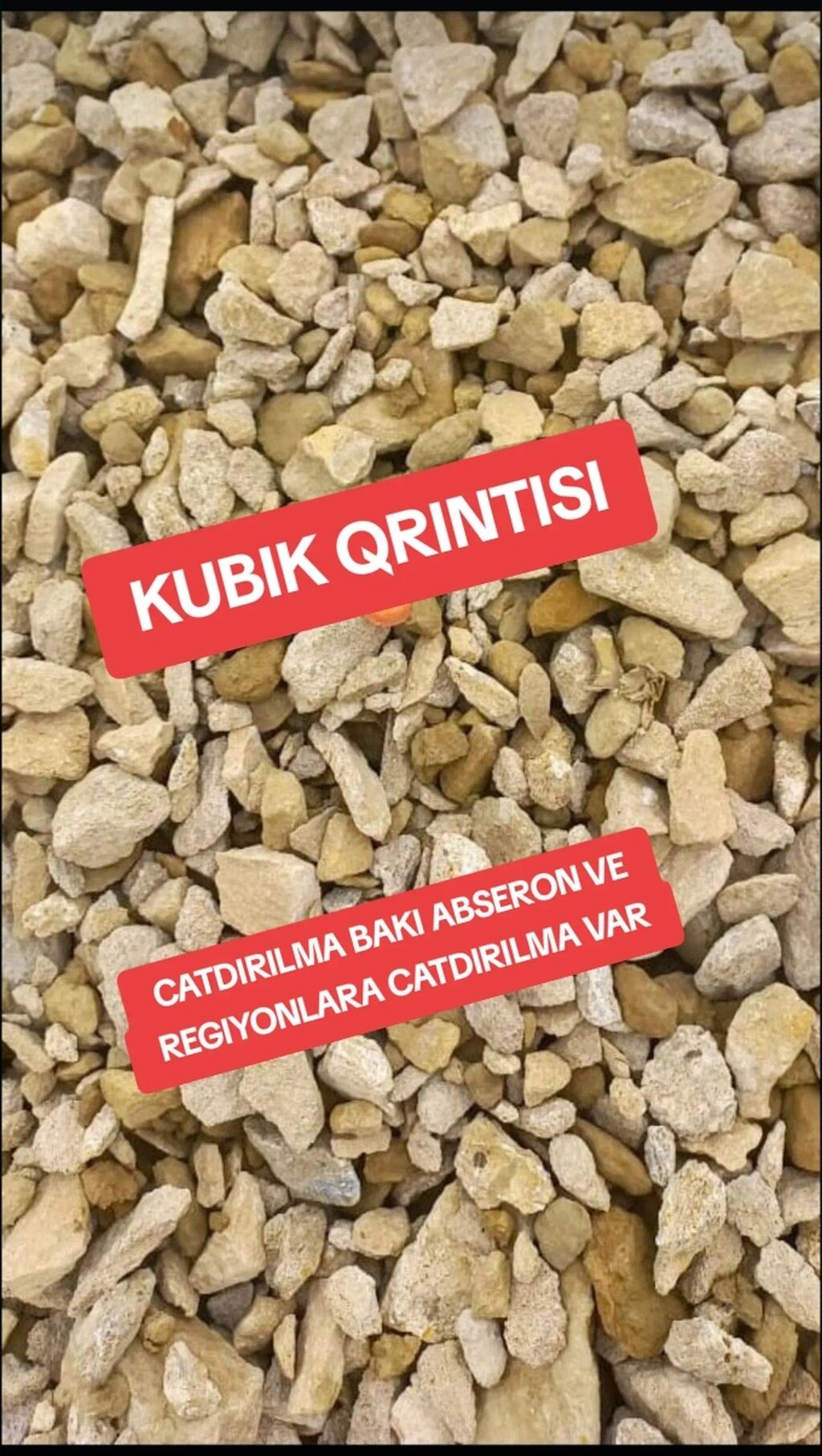 Qum: Kubik qirintisi her õlçüde baki abseron ve ölke uzre catdirilma var