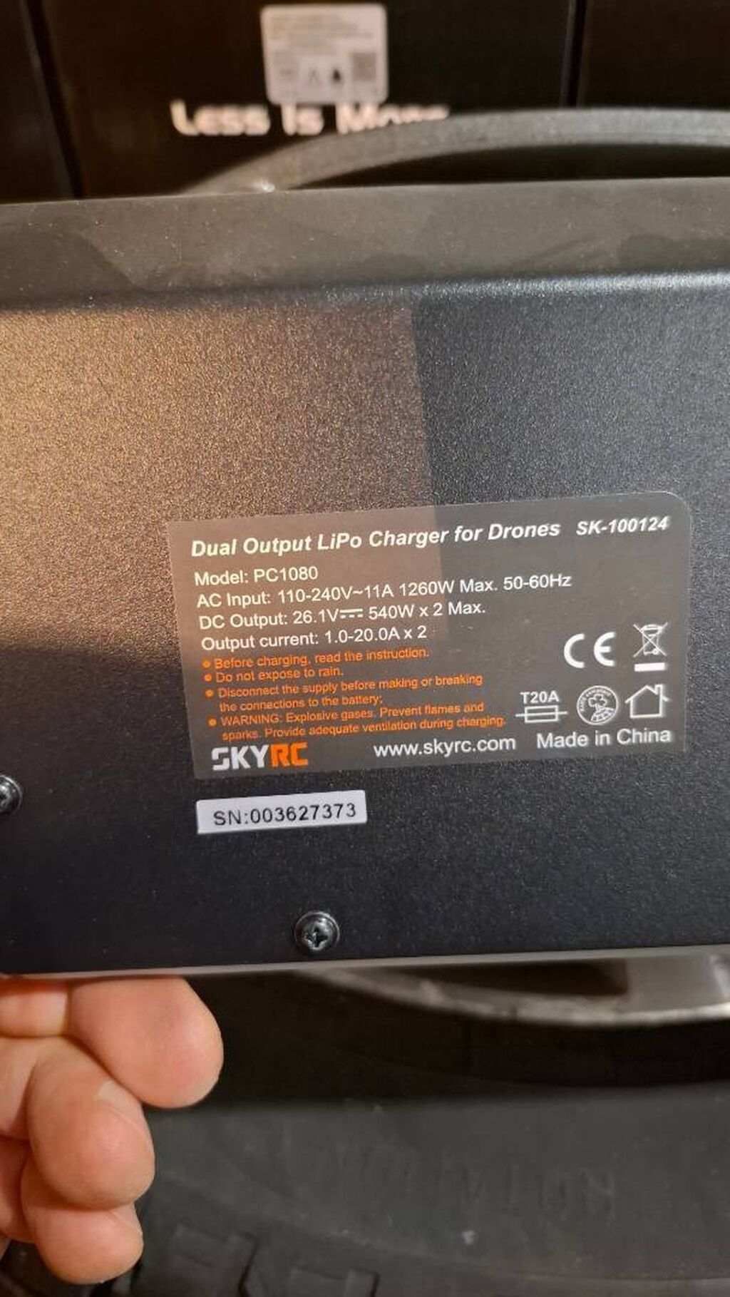 Продаю новый LiPo аккумулятор Tattu 6S 25000mAh (10C) + зарядное: фото 5