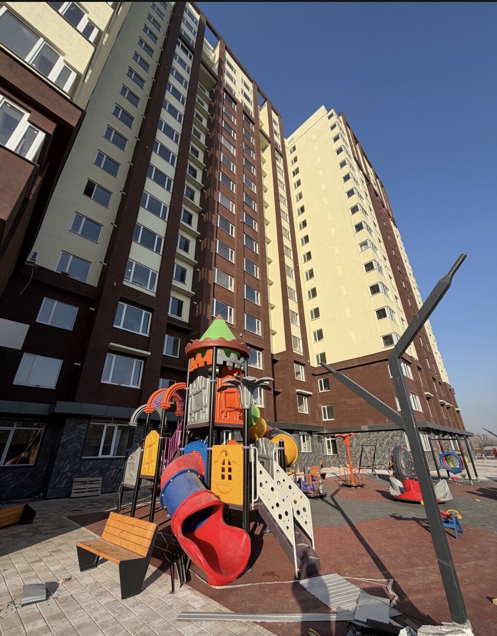 2 комнаты, 76 м², Пишпек Элитка, 17 этаж, Евроремонт: фото 3