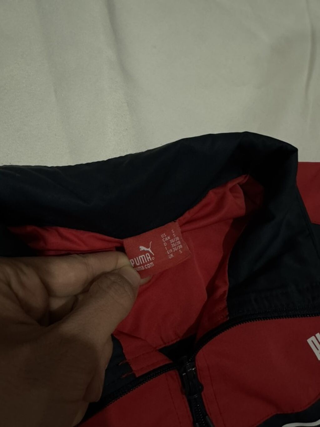 Мужская толстовка, S, Puma, Новый, цвет - Красный, Самовывоз: фото 3