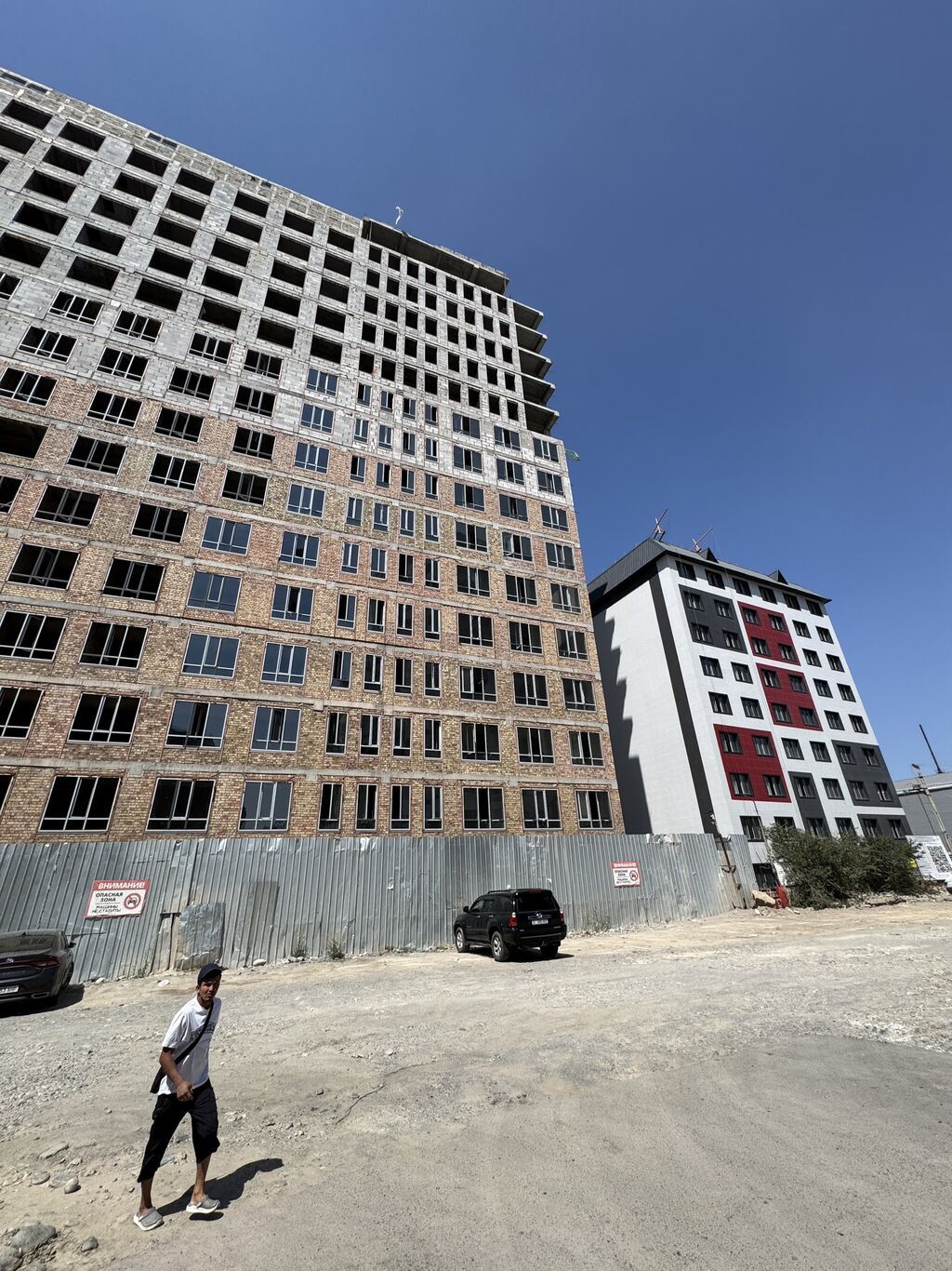 2 комнаты, 73 м², Тунгуч мкр Элитка, 8 этаж, ПСО (под самоотделку): фото 1