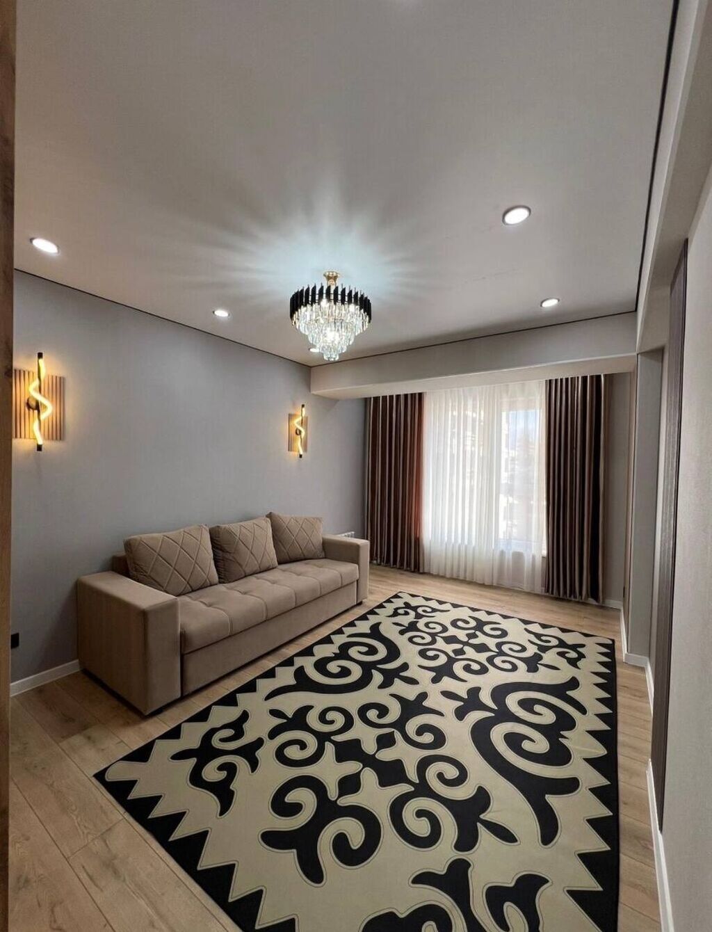 2 комнаты, 47 м², Элитка, 5 этаж, Дизайнерский ремонт — фото 7