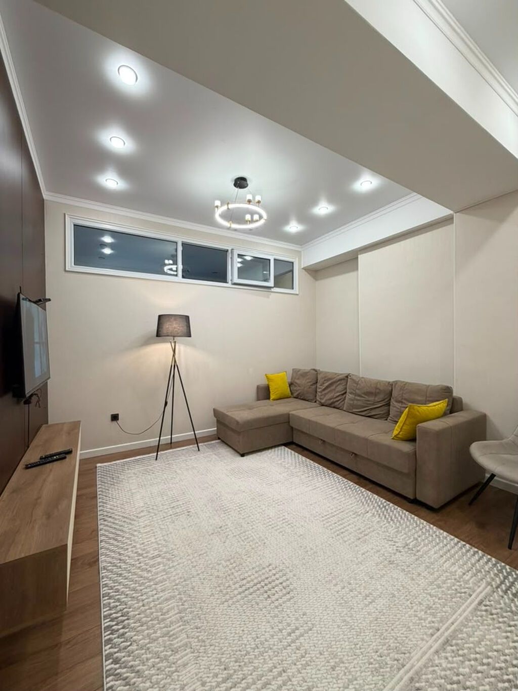 2 комнаты, 55 м², Асанбай мкр Элитка, 13 этаж, Дизайнерский ремонт: фото 2