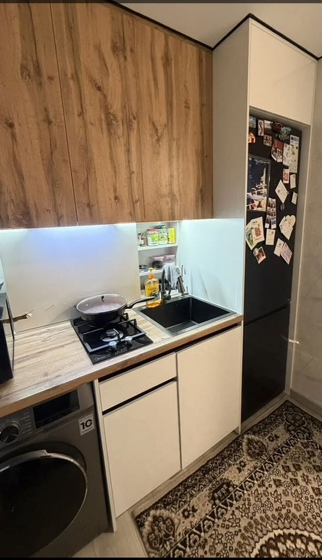 3 комнаты, 60 м², Вефа ТЦ 104 серия, 2 этаж, Дизайнерский ремонт: фото 6