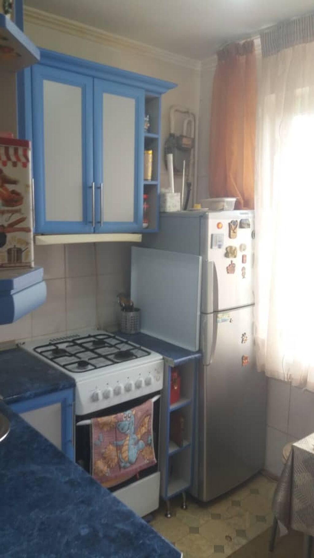 3 комнаты, 58 м², 10 мкр 104 серия, 5 этаж, Косметический ремонт: фото 4