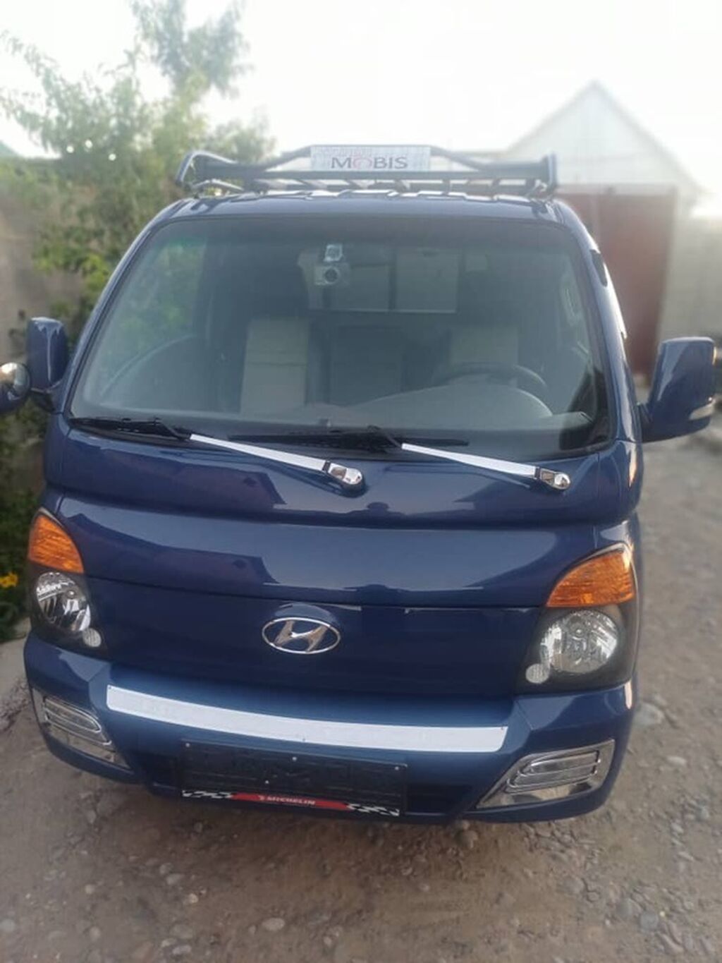 Hyundai Porter II (AUP), бортовой малотоннажный грузовик синего цвета: фото 6