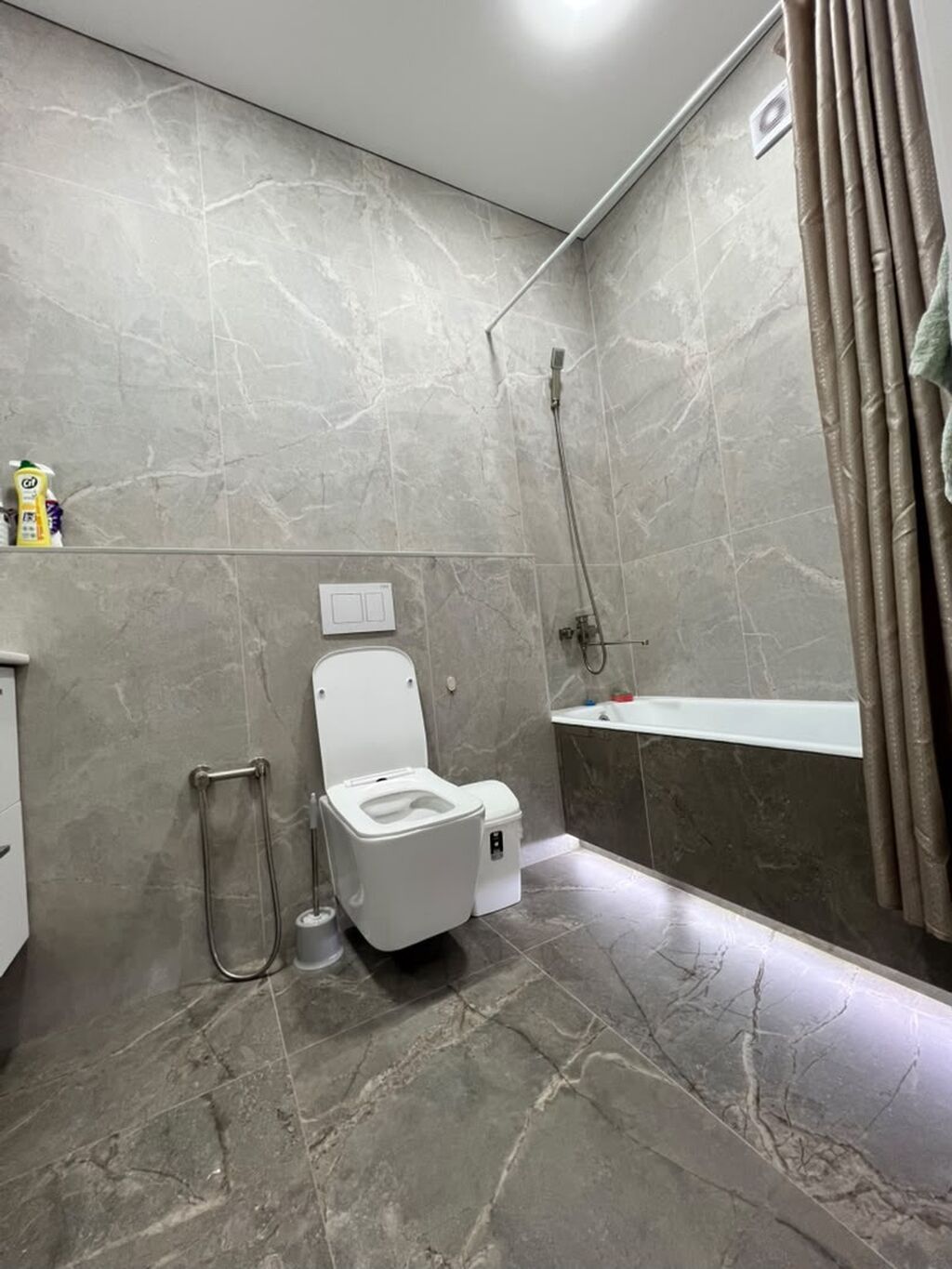 1 комната, 52 м², Асанбай мкр Элитка, 2 этаж, Свежий ремонт: фото 2