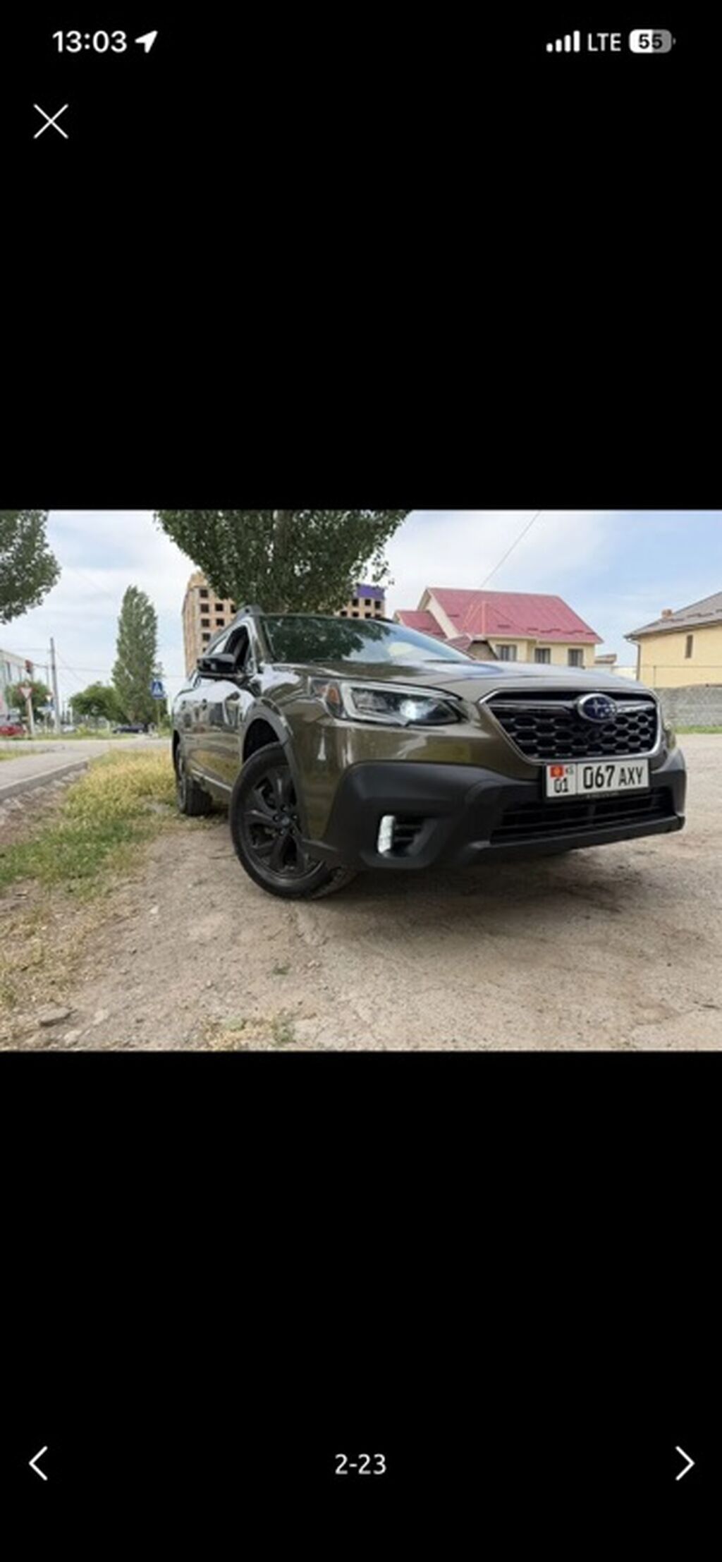 Subaru Outback: 2021 г., 2.4 л, Вариатор, Бензин, Универсал: фото 3